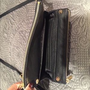 Michael Kors double zipper purse